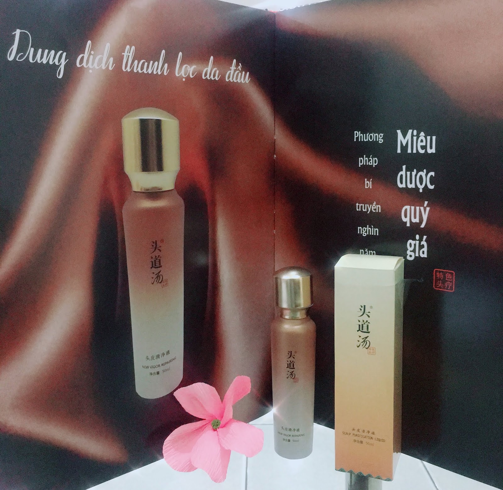 Tinh Chất Tơ Tằm , Dung Dịch Làm Sạch Thủ  Đao Thang Cao Cấp Bắt Mắt