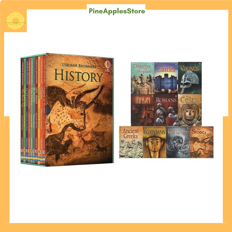 Sách Usborne Beginner History boxset - 10 quyển