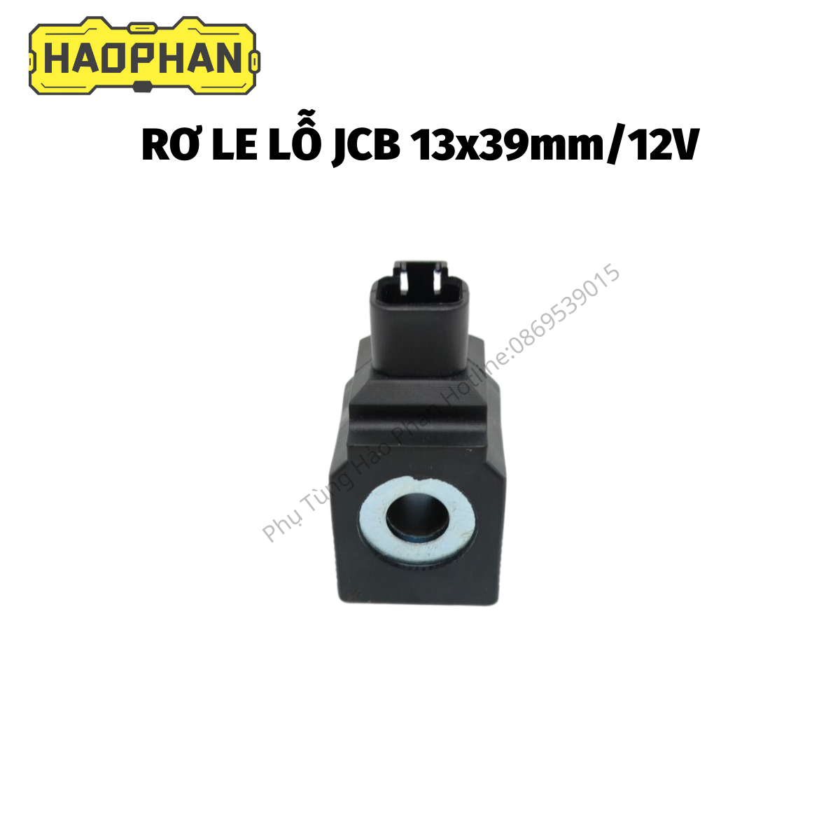 Rơ le lỗ jcb 13x39mm - bảo hành 6 tháng