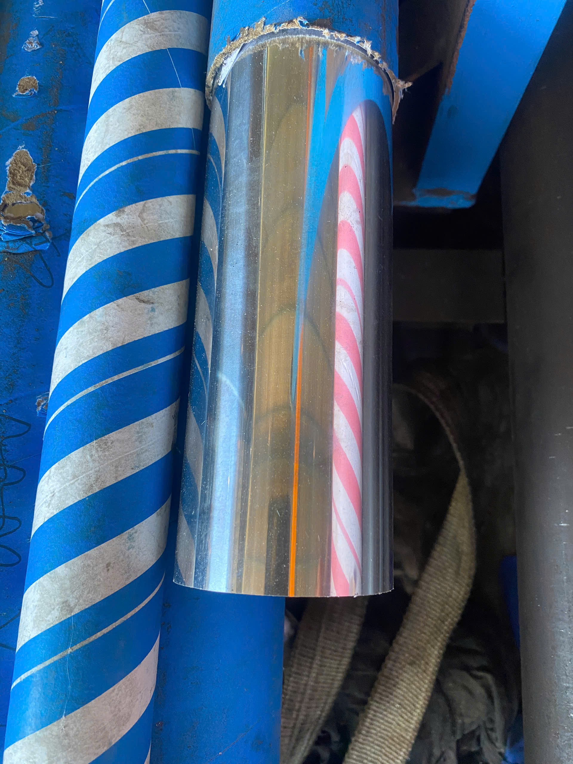 Thanh trượt mạ crome Phi 40 | Phi 45 | Ty ben thủy lực mạ crome | Cần thủy lực | Piston Rod Hydraulic Cylinder | Mác thép C45 | Độ cứng 55-60 HRC