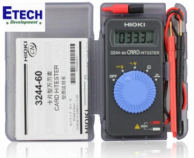 Đồng hồ vạn năng bỏ túi hioki 3244-60