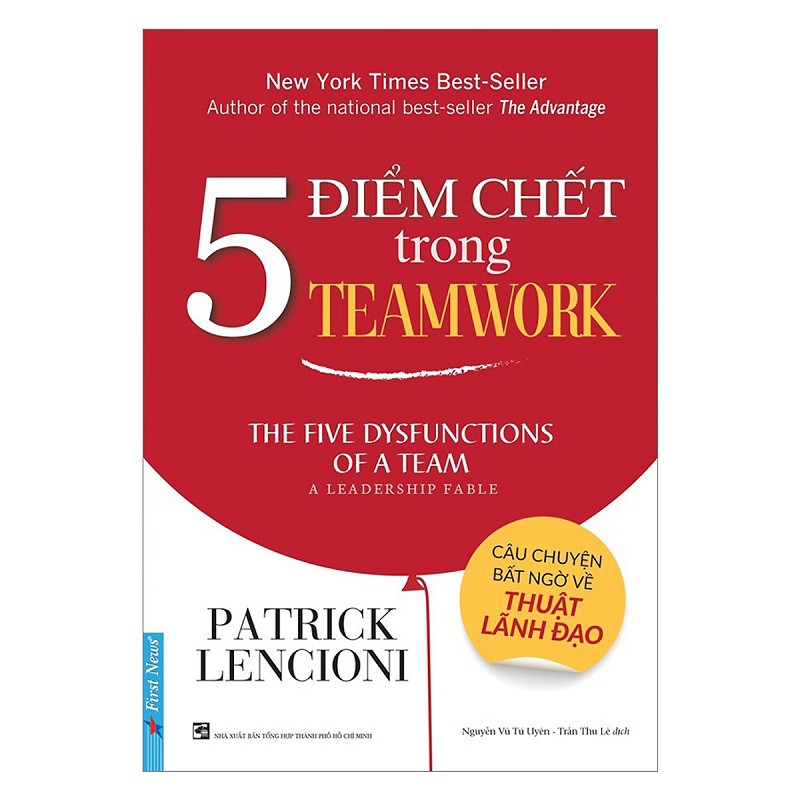 Nguyetlinhbook Sách - 5 Điểm Chết Trong Teamwork .