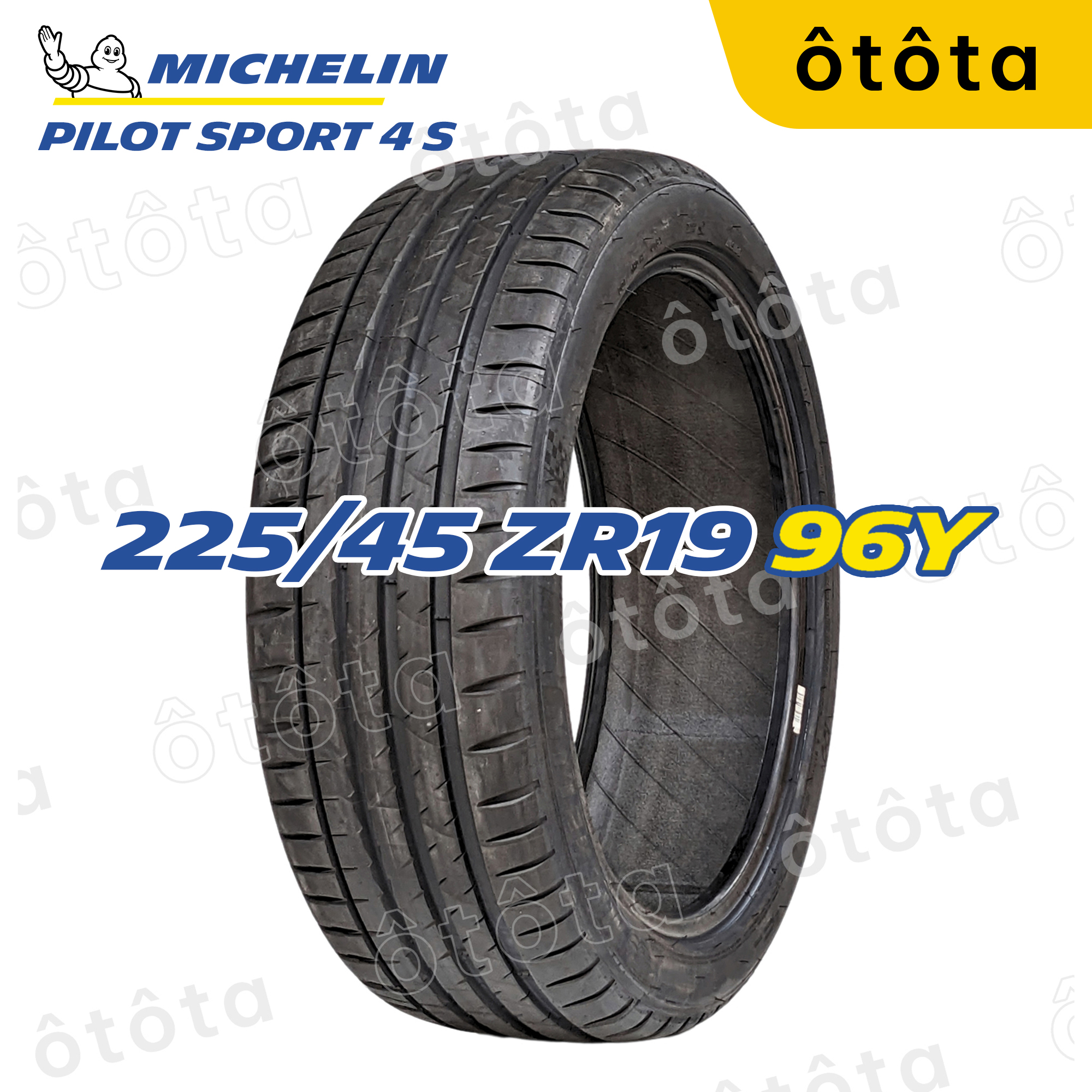 Lốp ô tô Michelin 225/45 ZR19 96Y Pilot Sport 4S – Chính Hãng BH 6 năm (225/45ZR19, 225 45 ZR19) Giá 9,245,600 Đồng*Miễn phí vận chuyển