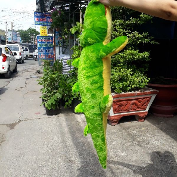 Cá sấu nhồi bông 90cm