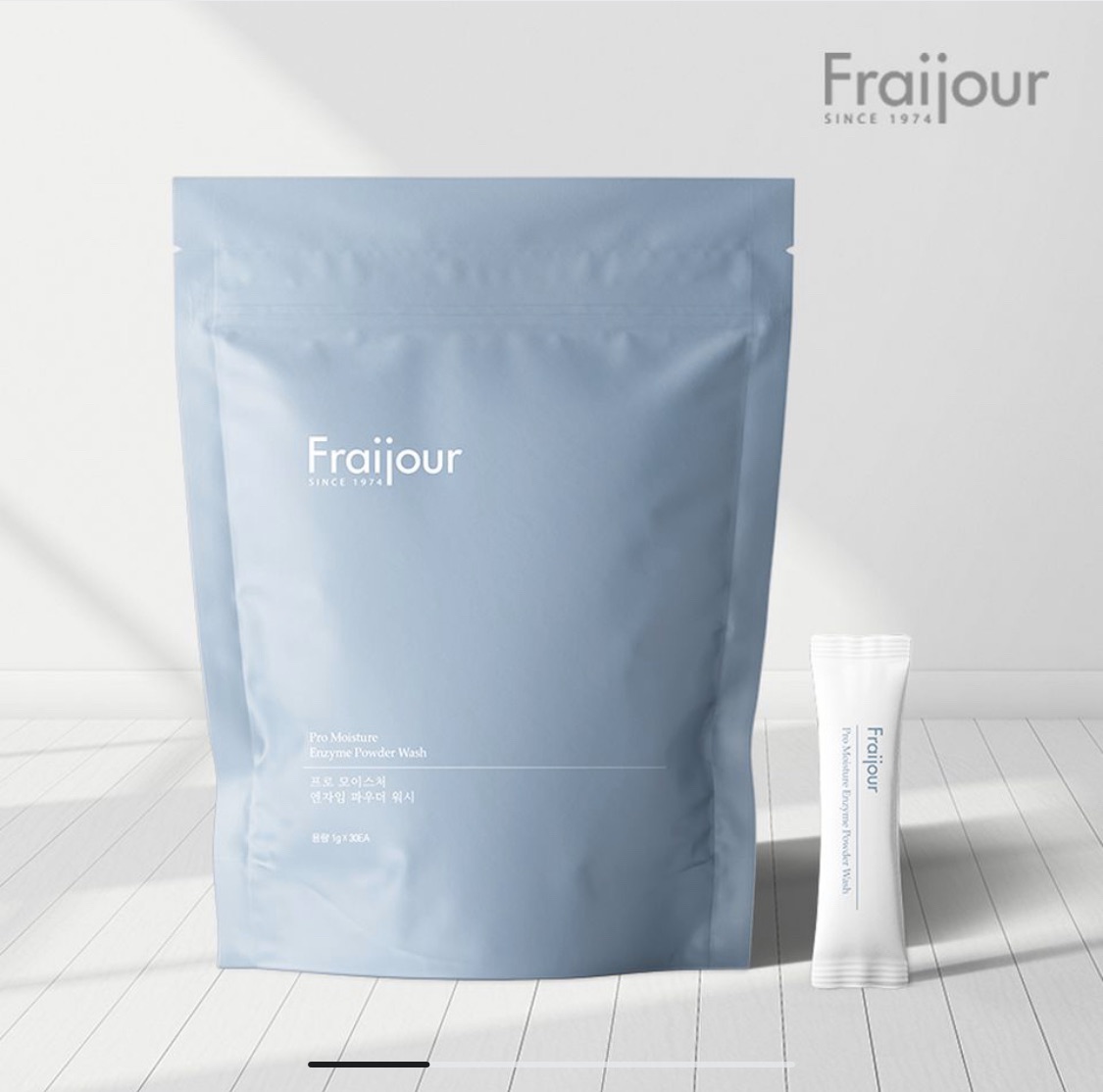 Bột rửa mặt enzyme FRAIJOUR làm sạch sâu Pro Moisture Enzyme Powder Wash Hàn Quốc
