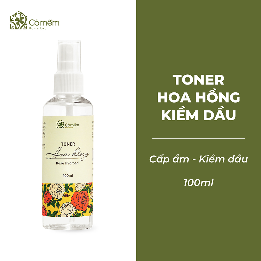 Toner hoa hồng cỏ mềm