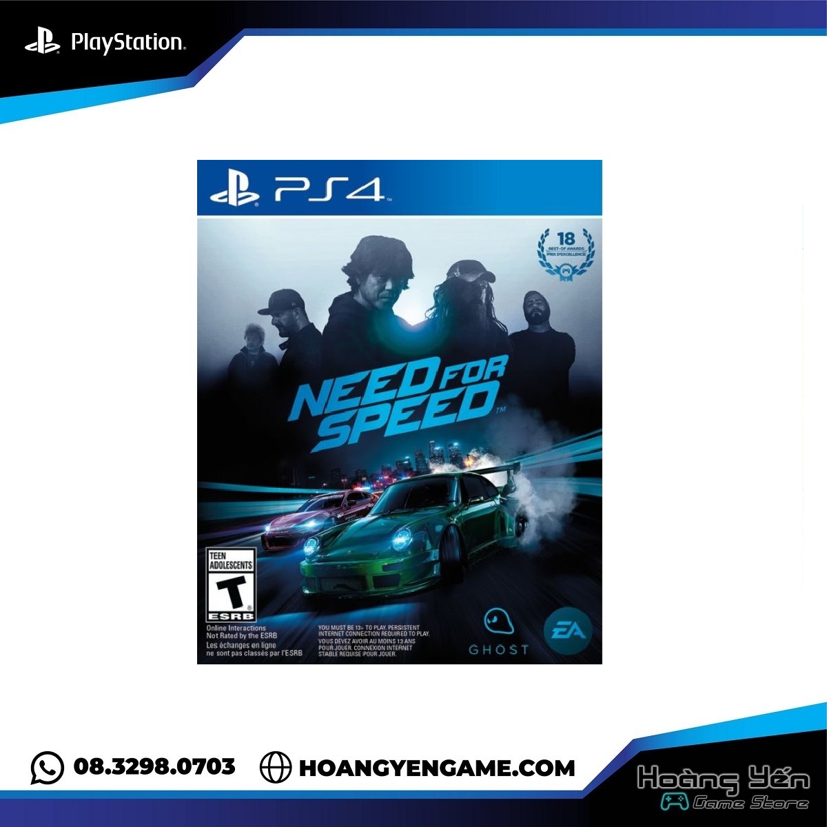 [HCM]Đĩa game Need For Speed Ghost PS4