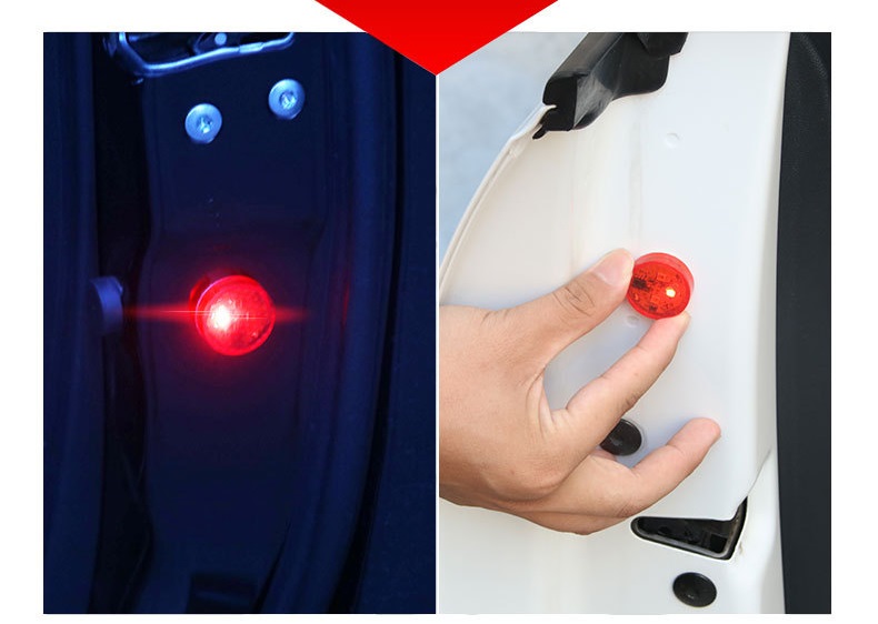 Cặp Đèn Led Cảnh Báo Mở Cửa Xe, Tắt Mở Tự Động