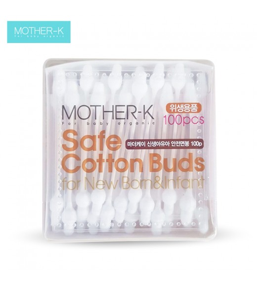 Tăm bông sơ sinh hồ lô mother-k hàn quốc km13040