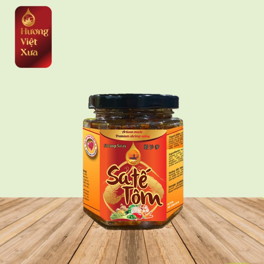 Sate tôm hương việt xưa 180gr