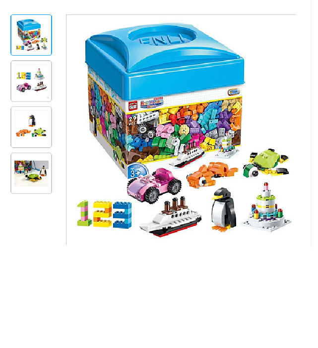 Lego sáng tạo-Xếp hình thông minh-Bộ xếp hình Lego 460 chi tiết 2901-Legoxanh