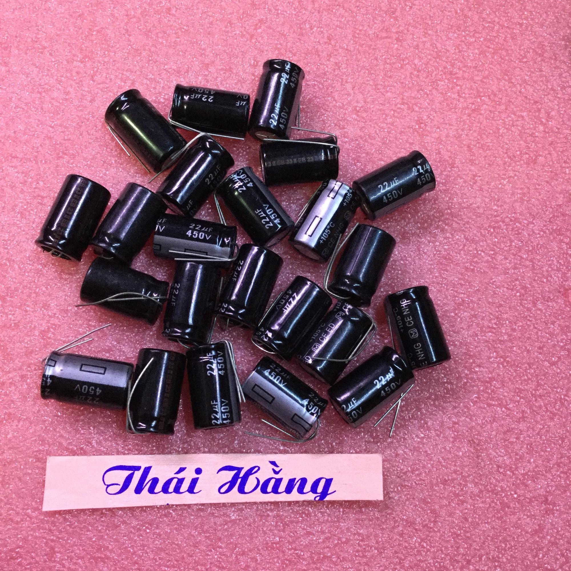 Tụ hoá 22 m/450 v