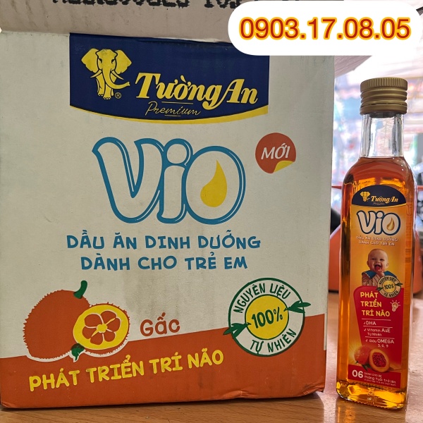 Dầu gấc Vio Tường An cho bé