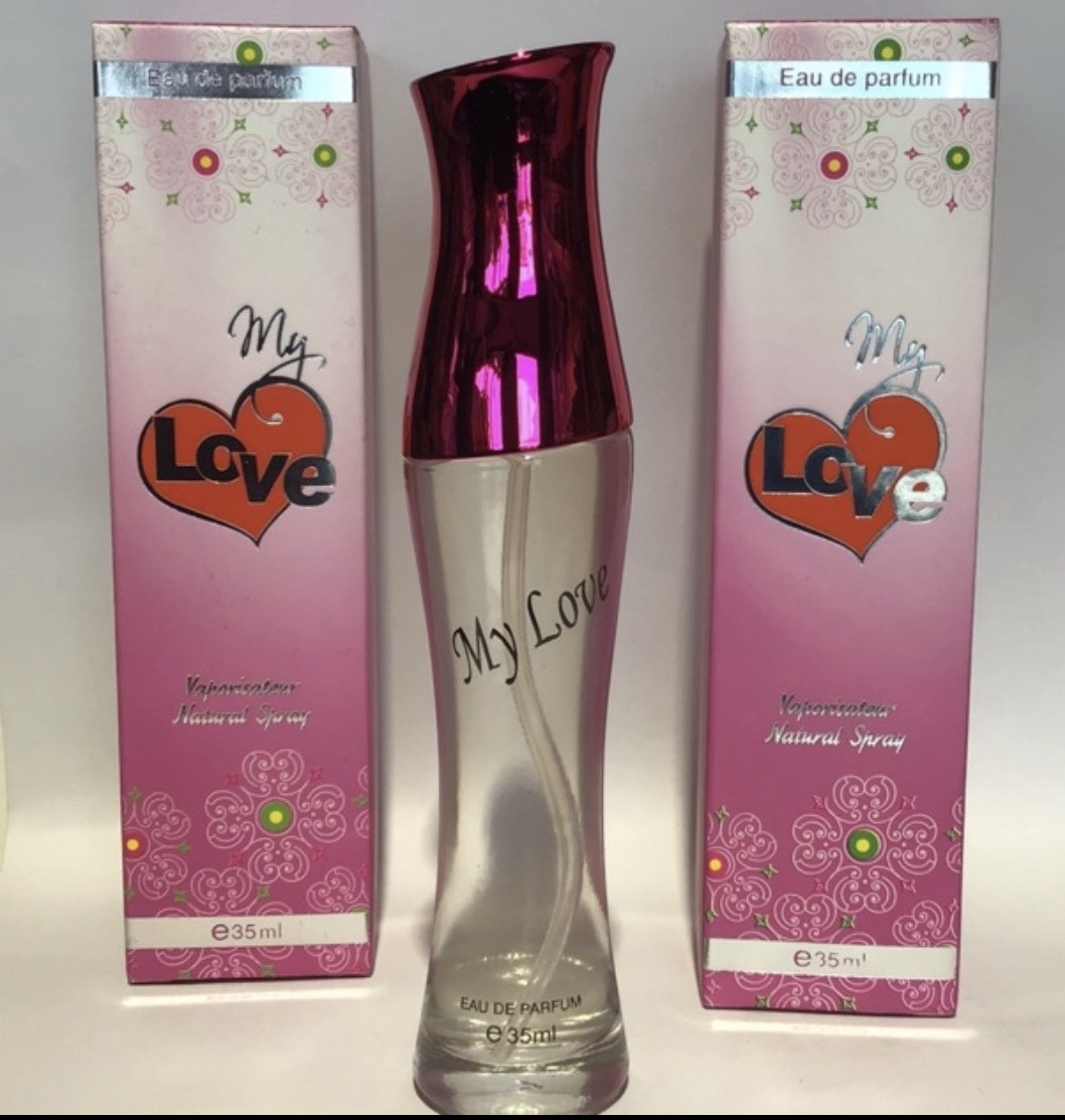 [HCM]Nước hoa mylove màu hồng đậm 35ml