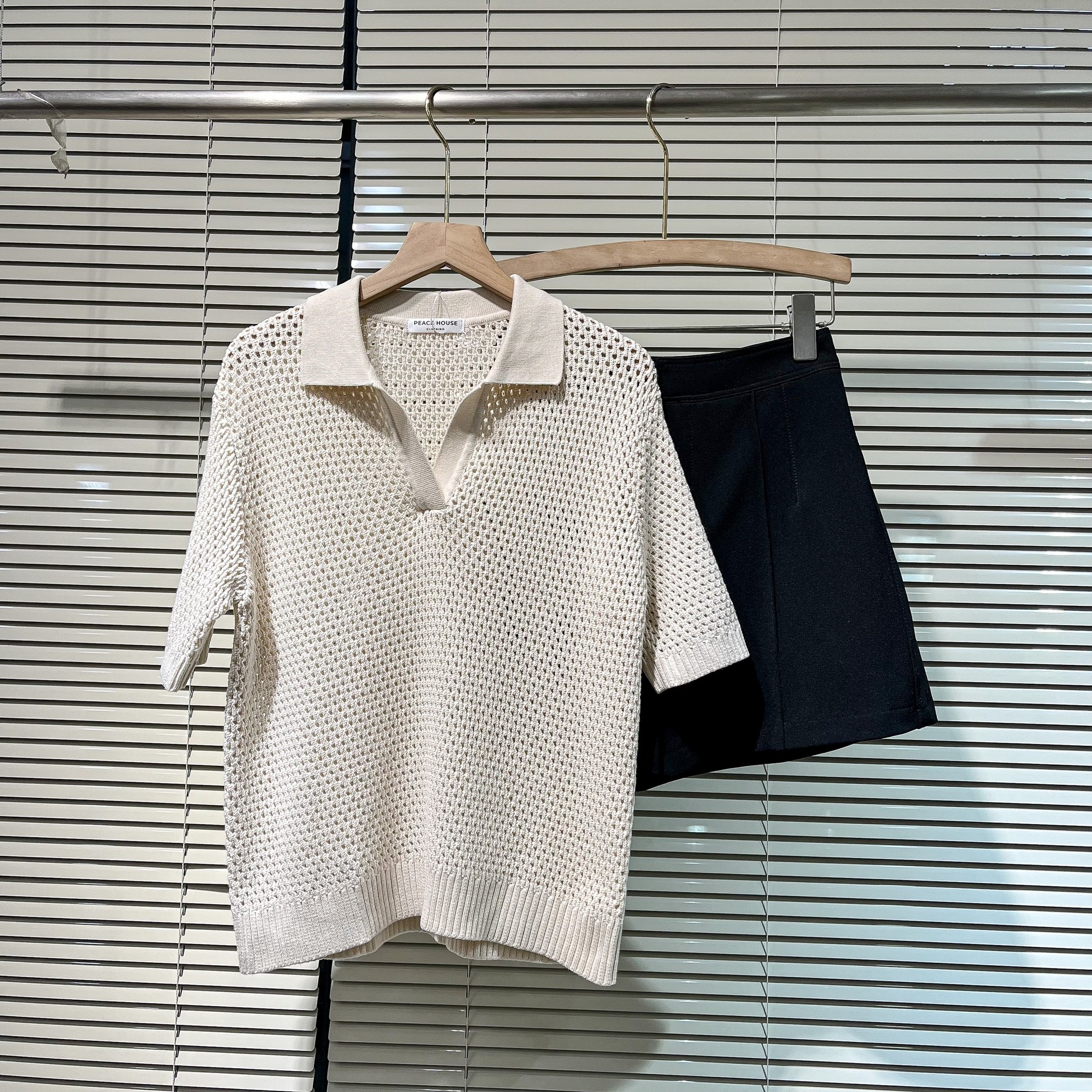 Áo polo len dệt , Peace House Clothing