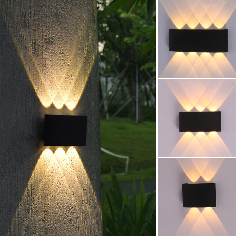 Outdoor Wall Light Led House Exterior Fixture Decoration Lighting Waterproof Wall Lamp