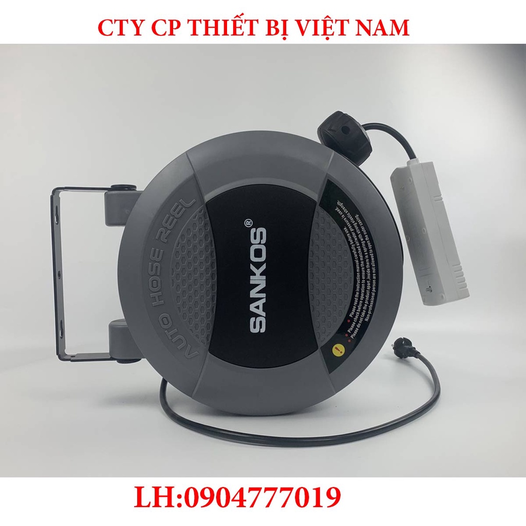 Cuộn dây điện tự rút dài 10,15,20 mét chính hãng sankyo