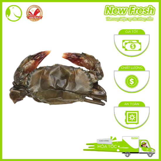 [HỎA TỐC HCM] Cua Lột Myanmar mềm béo - Túi 1Kg (6-8 con)