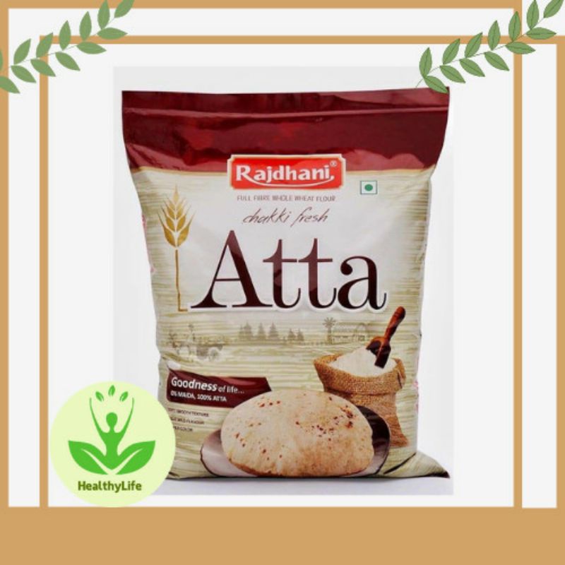 Bột mỳ nguyên cám hữu cơ Ấn Độ 500gr