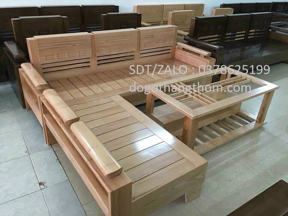 ghế phòng khách gỗ sồi nga bàn ghế phòng khách