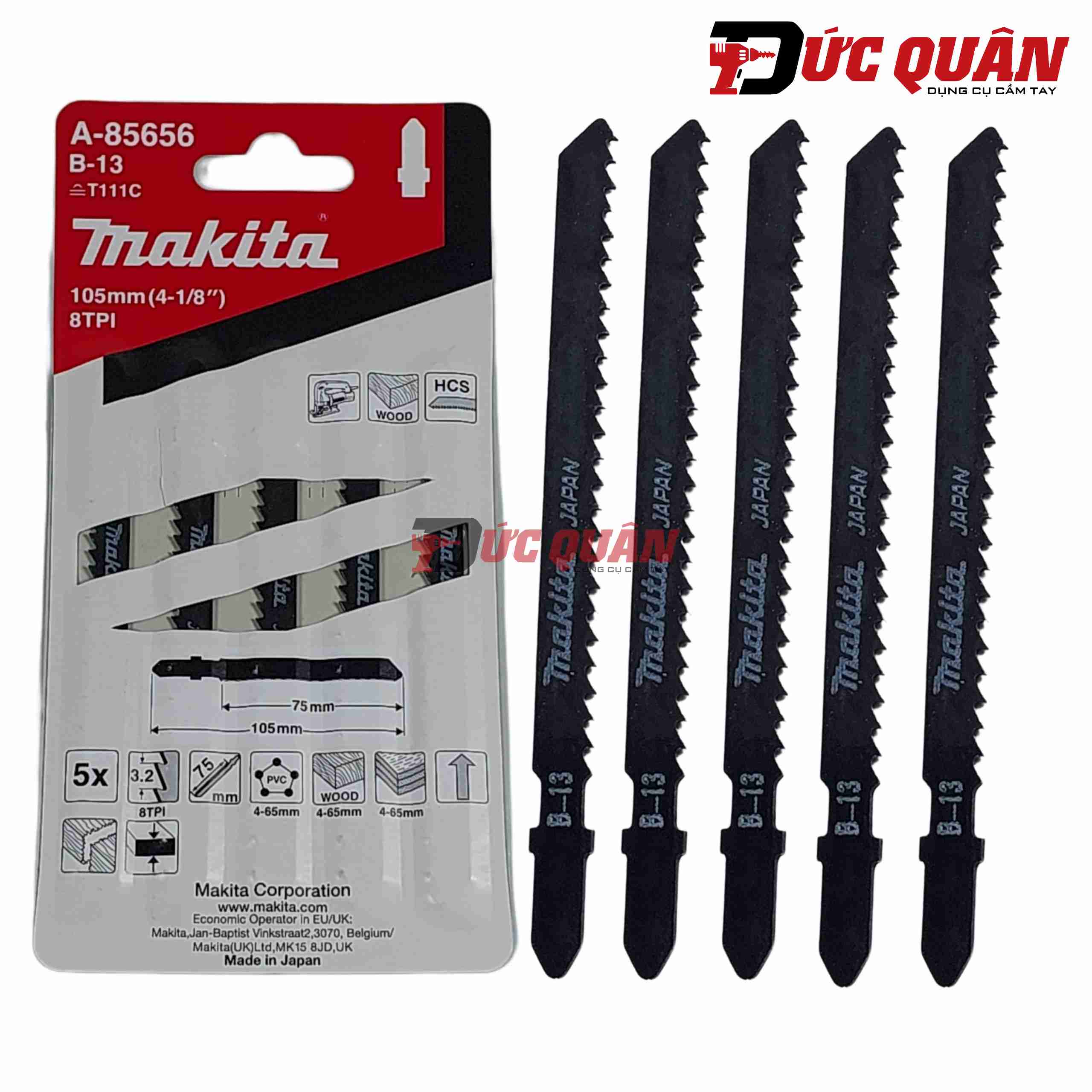 Chia sẻ lưỡi cưa lọng b-13 makita a-85656