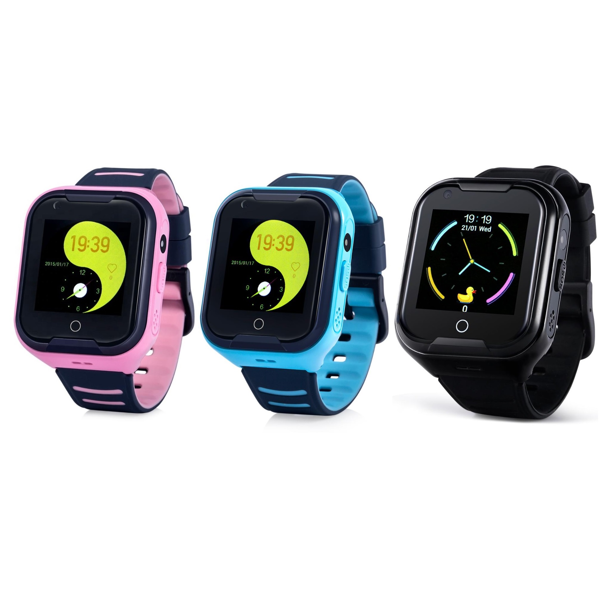 Đồng hồ thông minh định vị trẻ em GPS WONLEX KT11, video call, cảm ứng đa điểm, kháng nước IP67 cao cấp