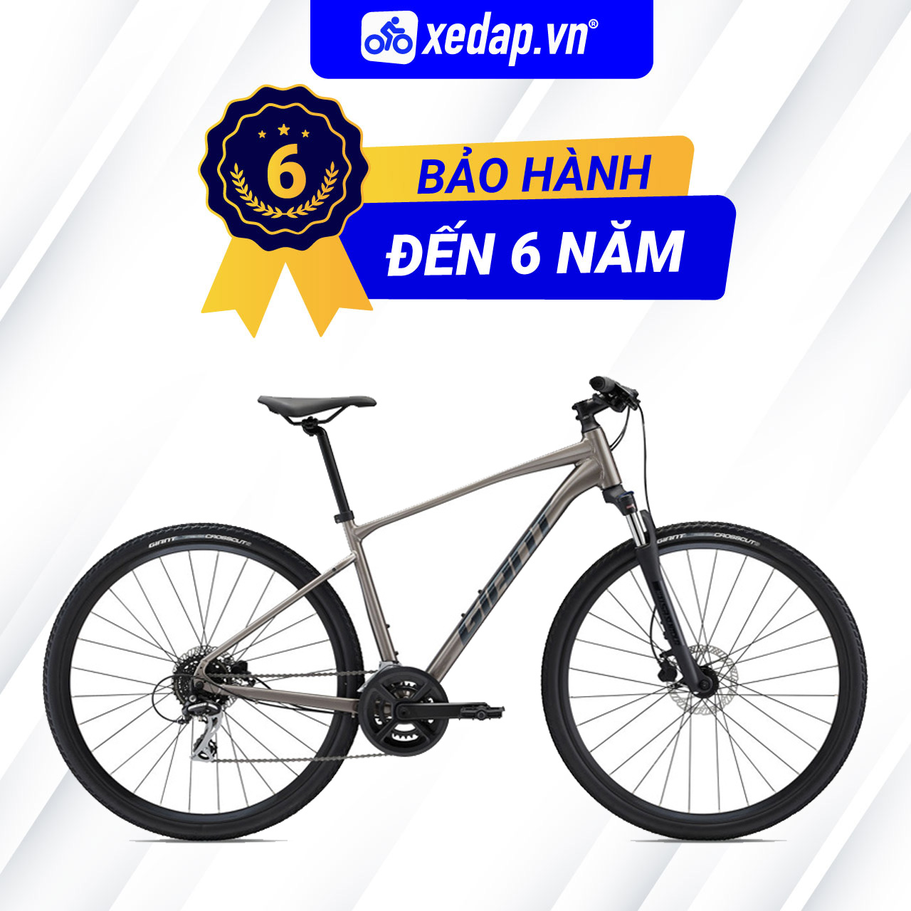 [TRẢ GÓP 0% ][FREESHIP] XE ĐẠP THỂ THAO ĐỊA HÌNH MTB GIANT ROAM 3 DISC – PHANH ĐĨA, BÁNH 700C – 2022