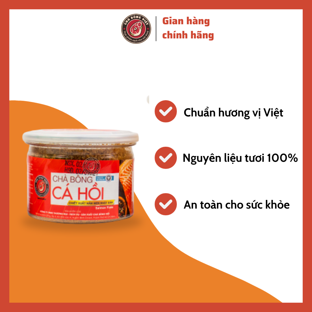 Chà bông cá hồi 100g
