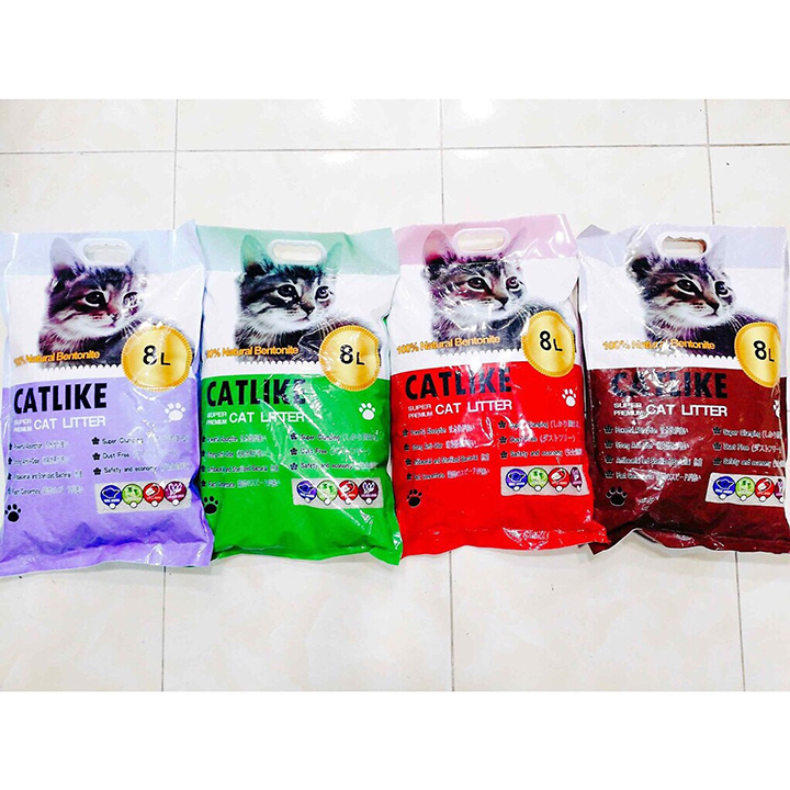 Cát vệ sinh cho mèo cat like 8l - cutepets