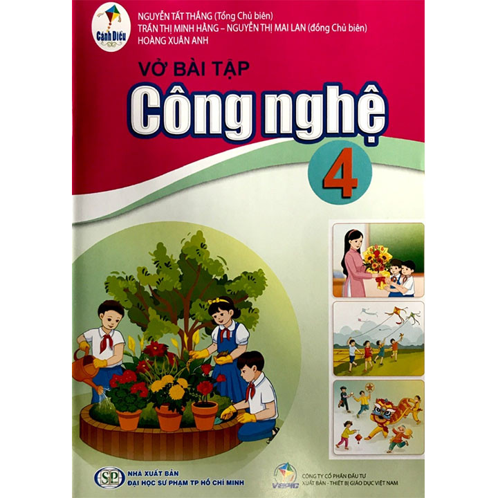Vở bài tập công nghệ lớp 4 - bộ cánh diều