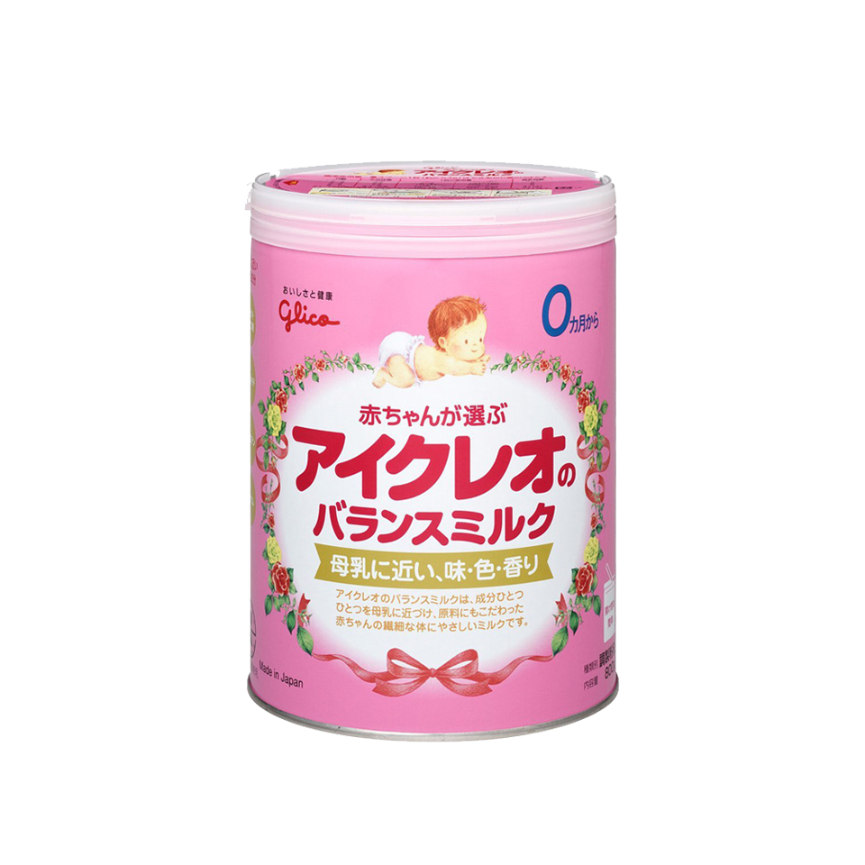 Sữa glico số 0 nội địa nhật dành cho bé sơ sinh đến 1 tuổi - lon 800g