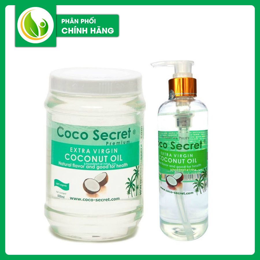 Combo Dầu Dừa Tri Rạn Da Sau Sinh Coco Secret