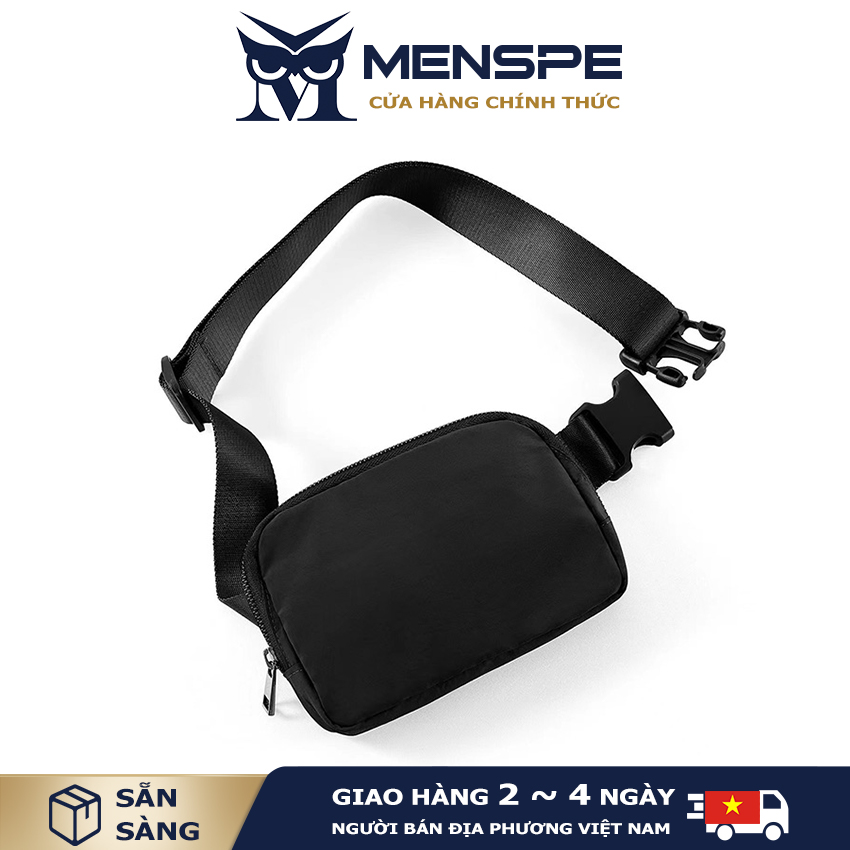 MENSPE Túi Đeo Hông Đeo Chéo Nam Túi Đeo Chéo Nam Túi đeo eo nhỏ Túi đeo thắt lưng chống mài mòn chống thấm nước cho nữ Túi đeo thắt lưng mini Unisex có dây đeo có thể điều chỉnh để tập luyện Chạy bộ Đi bộ đường dài Thấm Nước Nhiều Ngăn Tiện Dụng