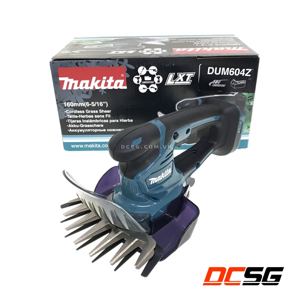 Máy tỉa cỏ 160mm dùng pin 18v makita dum604z