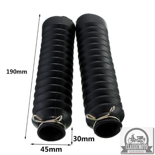 Cao su bọc thụt-phuộc xe máy loại 20cm phù hợp cg125 su gn125 cd 67 win