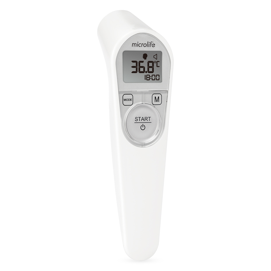 Nhiệt kế hồng ngoại đo trán Microlife NC200 hỗ trợ đo thân nhiệt