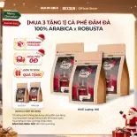 [MUA 3 TẶNG 1] Cà Phê Rang Xay Gu Đậm Đà - 100% Arabica x Robusta - 250g/500g - Cafe Nguyên Chất Ban Me Gold - REXSUN