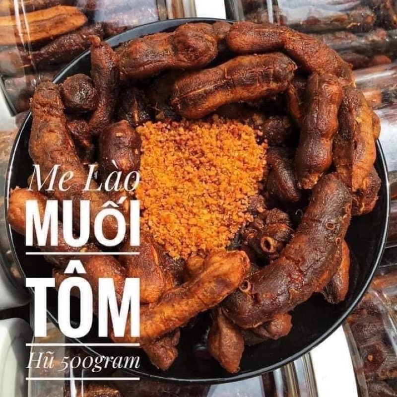 [Hộp 500g] ME LÀO MUỐI TÔM THƠM NGON, TỐT CHO SỨC KHOẺ