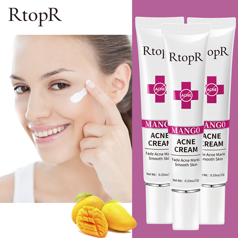 RtopR 3 Lọ kem chăm sóc da mụn làm trắng dưỡng ẩm và thu nhỏ lỗ chân lông - INTL