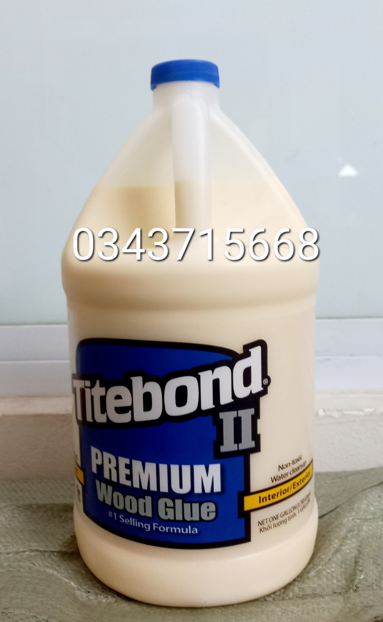 Can 4kg keo dán gỗ nội ngoại thất titebond ii