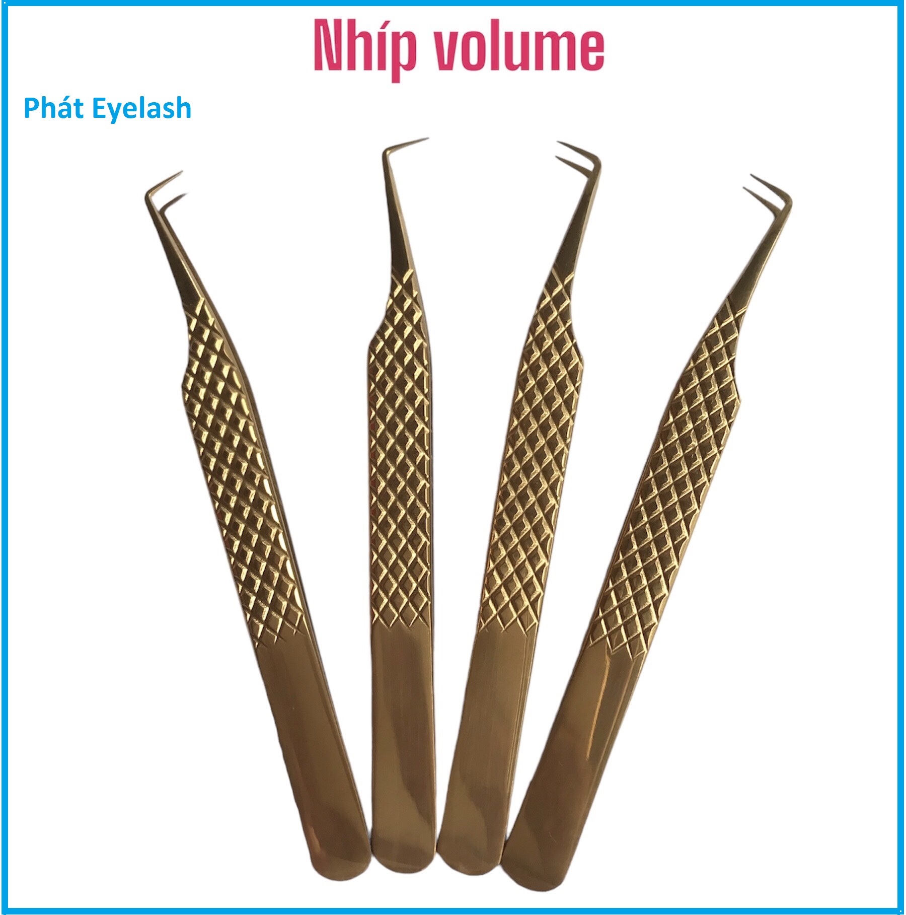 Nhíp nối mi volume, nhíp tạo fan nối classic pakistan cao cấp, gắp êm,nhẹ,cây nhíp gắp mi chuyên nghiệp