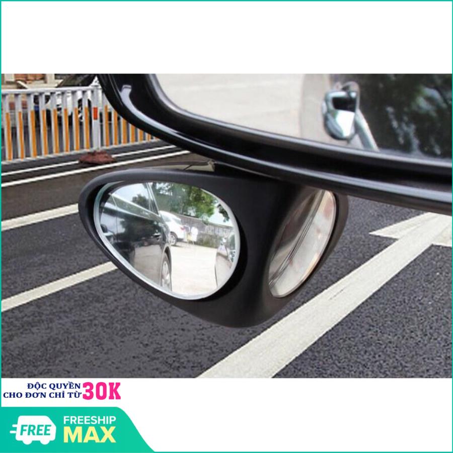 Gương cầu lồi 2 mặt cho ô tô HT046, soi được mọi góc khuất ô tô, đảm bảo an toán cho ngưới lái xe, dễ dàng lắp đặt mọi loại xe /Gương cầu lồi 3D soi lề ô tô, xe hơi, Soi được mọi góc chết của xe, gương soi góc khuất ô tô