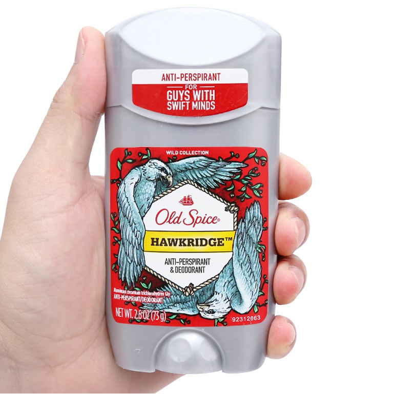Lăn sáp khử mùi old spice hawkridge 73g
