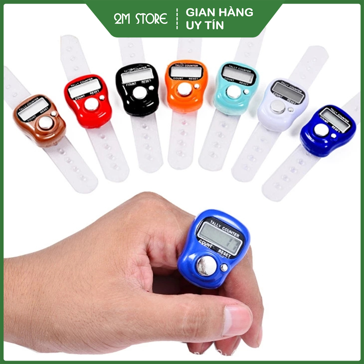 Máy đem so niem phat, đếm hàng hóa - máy túc số lượng cơ học - đếm tụng kinh đeo ngón tay