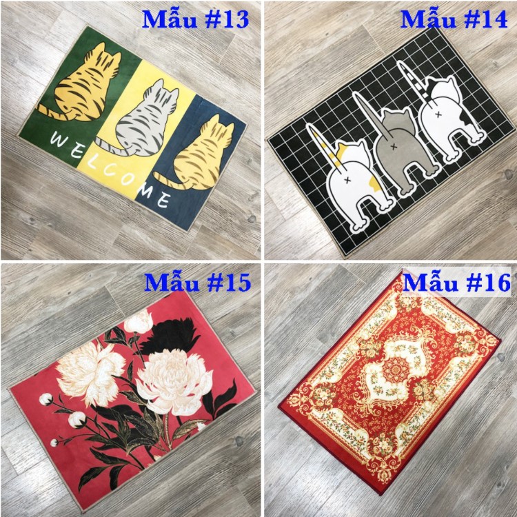 Thảm trải sàn,Thảm chùi chân, thảm lau chân, thảm chống trượt kháng khuẩn , chống trơn nhà tắm ,thảm lông,thảm sàn,thảm,thảm 3D,tham lot san nha, nhà vệ sinh thấm hút cao 40*60cm tham chùi chân