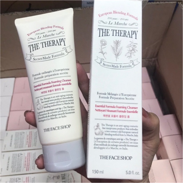 [HCM]Sữa Rửa Mặt The Therapy Essential