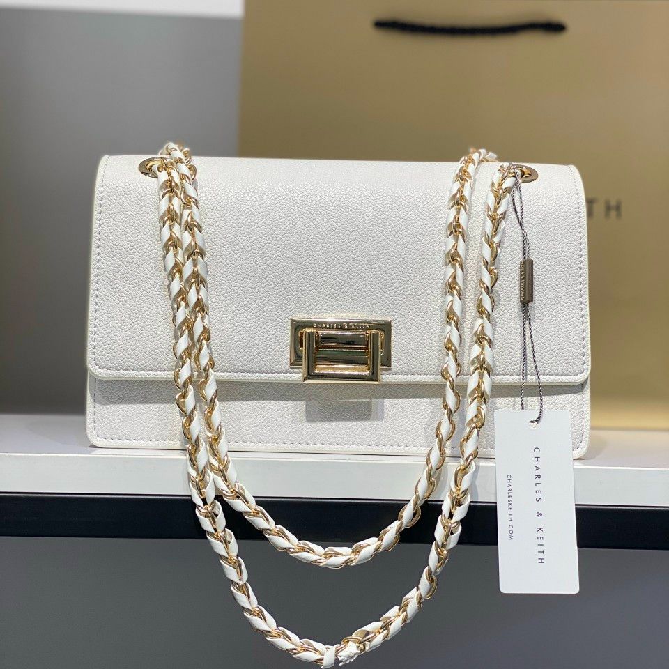 Túi đeo chéo nữ  xinh xắn size ngang 24cm (link 6 nhóm màu) túi đeo chéo nữ CK2-20840206