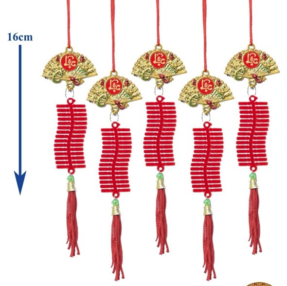 5 dây các loại liễng, dây treo trang trí tết 2024 mạ vàng đẹp loại 1