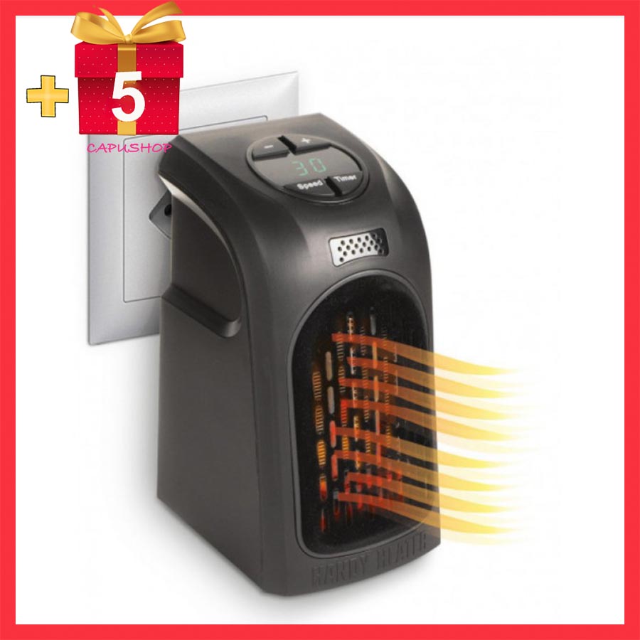 Quạt sưởi Máy sưởi cắm điện mini Handy Heater