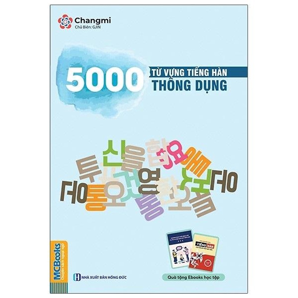 5000 từ vựng tiếng hàn thông dụng